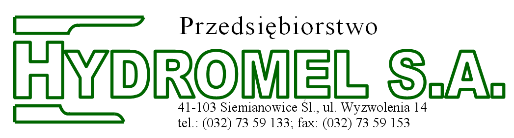 Pierwsze logo Hydromel wykorzystywane od 1994 roku do 2019 roku